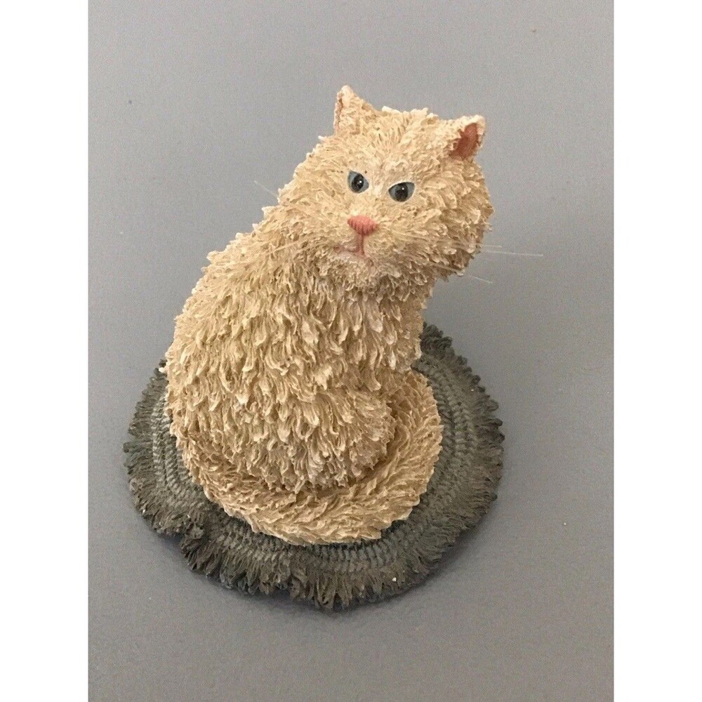 Boyds Bears & Friends Cattitude Collection Grouchy Cat Figurine 2003 #371101 Vtg